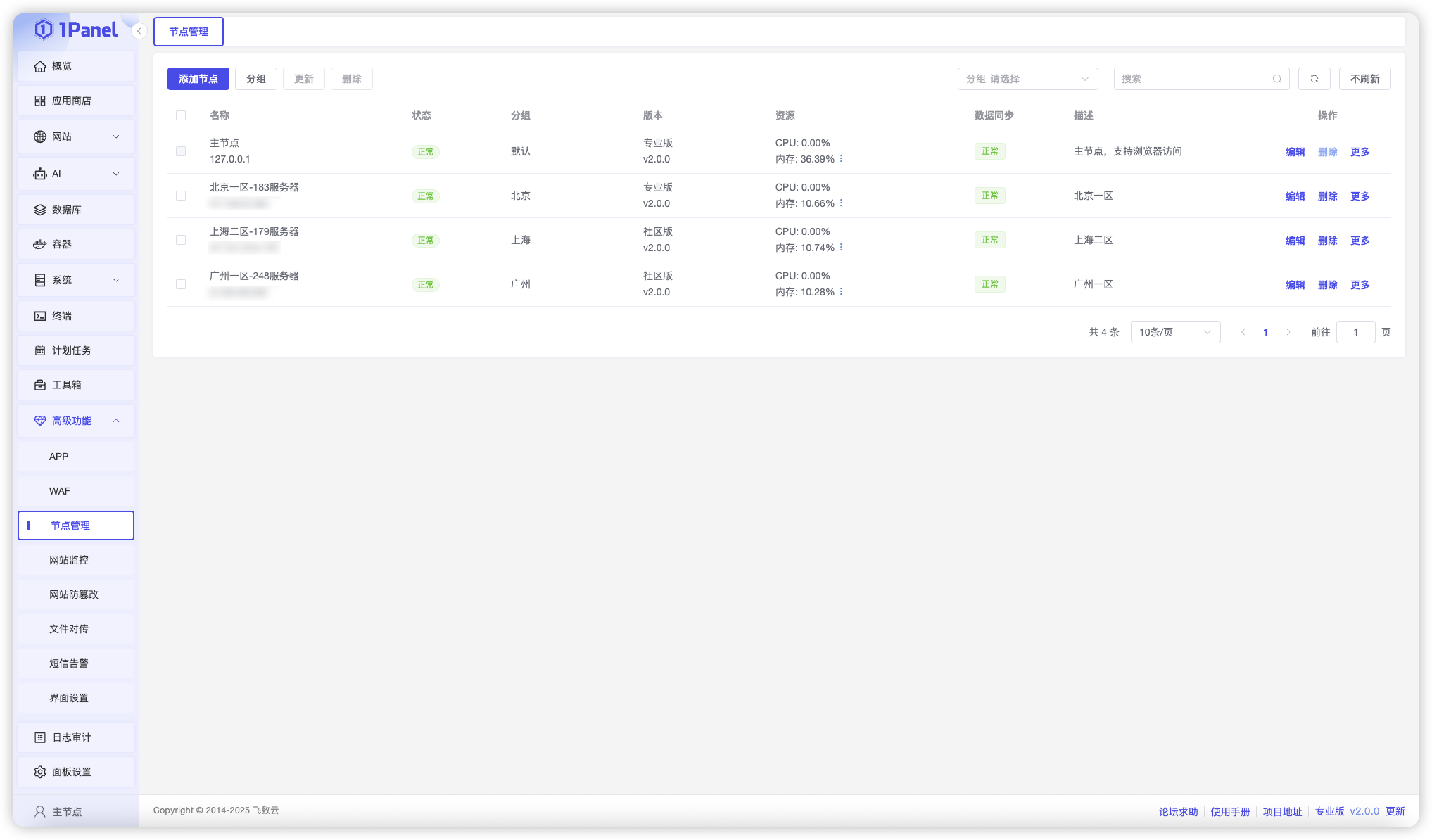 速来体验 | 1Panel V2版本正式发布！ - 技术博客 – FIT2CLOUD 飞致云